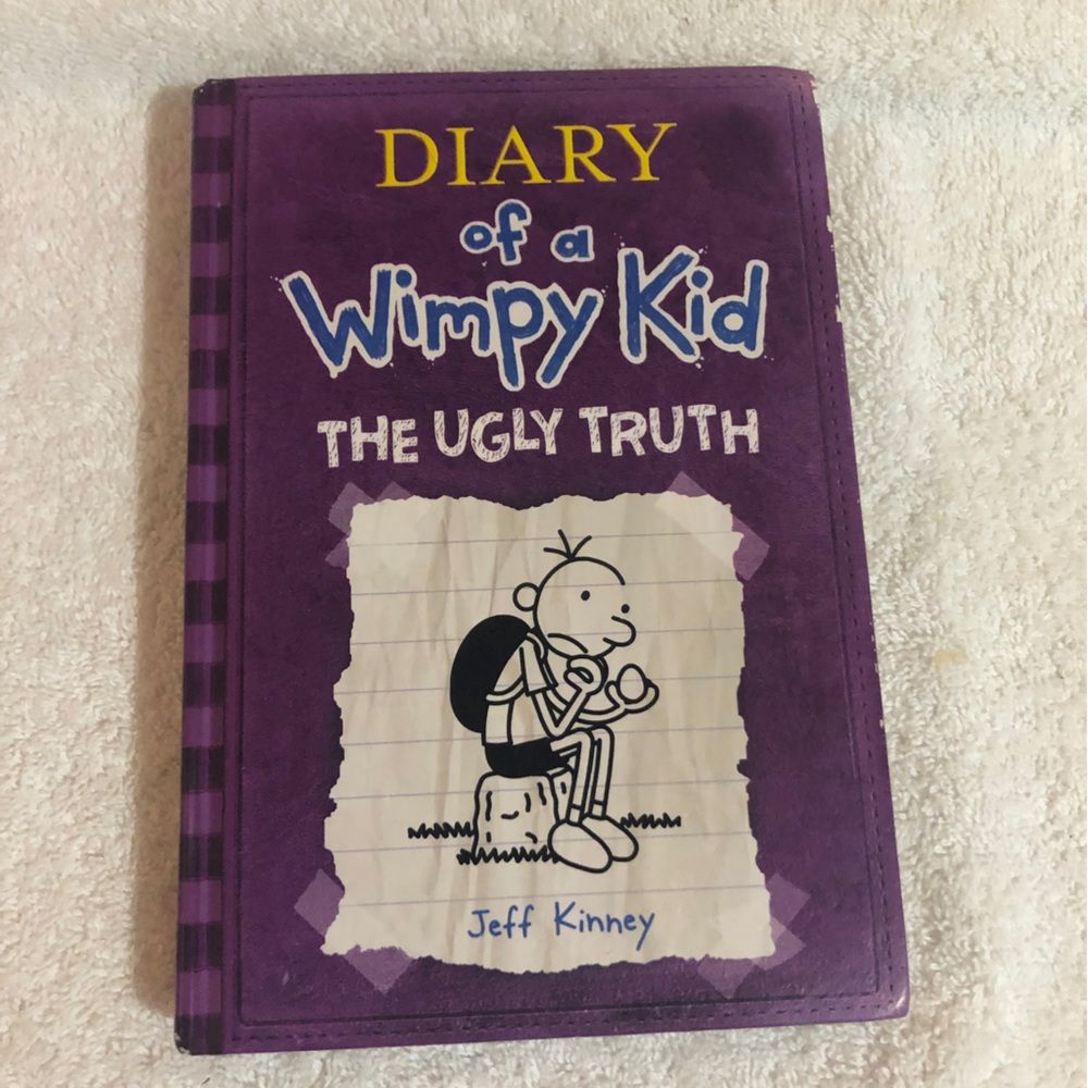 Diary of A Wimpy Kid the Ugly Truth- hardcover book sale
